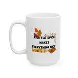 A Little Spice - White Mug - Bookish Loving