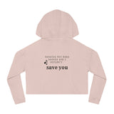 Because You Were Broken (A Court of Thorns and Roses) - Cropped Hoodie - Bookish Loving