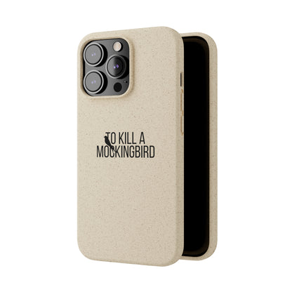 To Kill a Mockingbird | Biodegradable Phone Case | Eco-Friendly and Wireless Charging Compatible | Matte Finish | Sustainable Materials