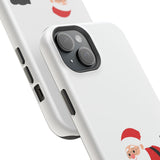 Nerdy Santa Phone Case | Dual-Layer Protection | Fun Holiday Design | Fits iPhone 16 and More