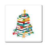 Bookish Christmas Tree | Holiday-Themed Ceramic Mug | Perfect for Book Lovers | Ideal for Coffee, Tea, and Hot Cocoa