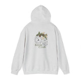 Christmas Book Club Hoodie | Festive Holiday Design | Cozy Cotton-Polyester Blend | Perfect for Book Lovers