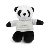 Book Babe Brown - Stuffed Animal with Shirt - Bookish Loving