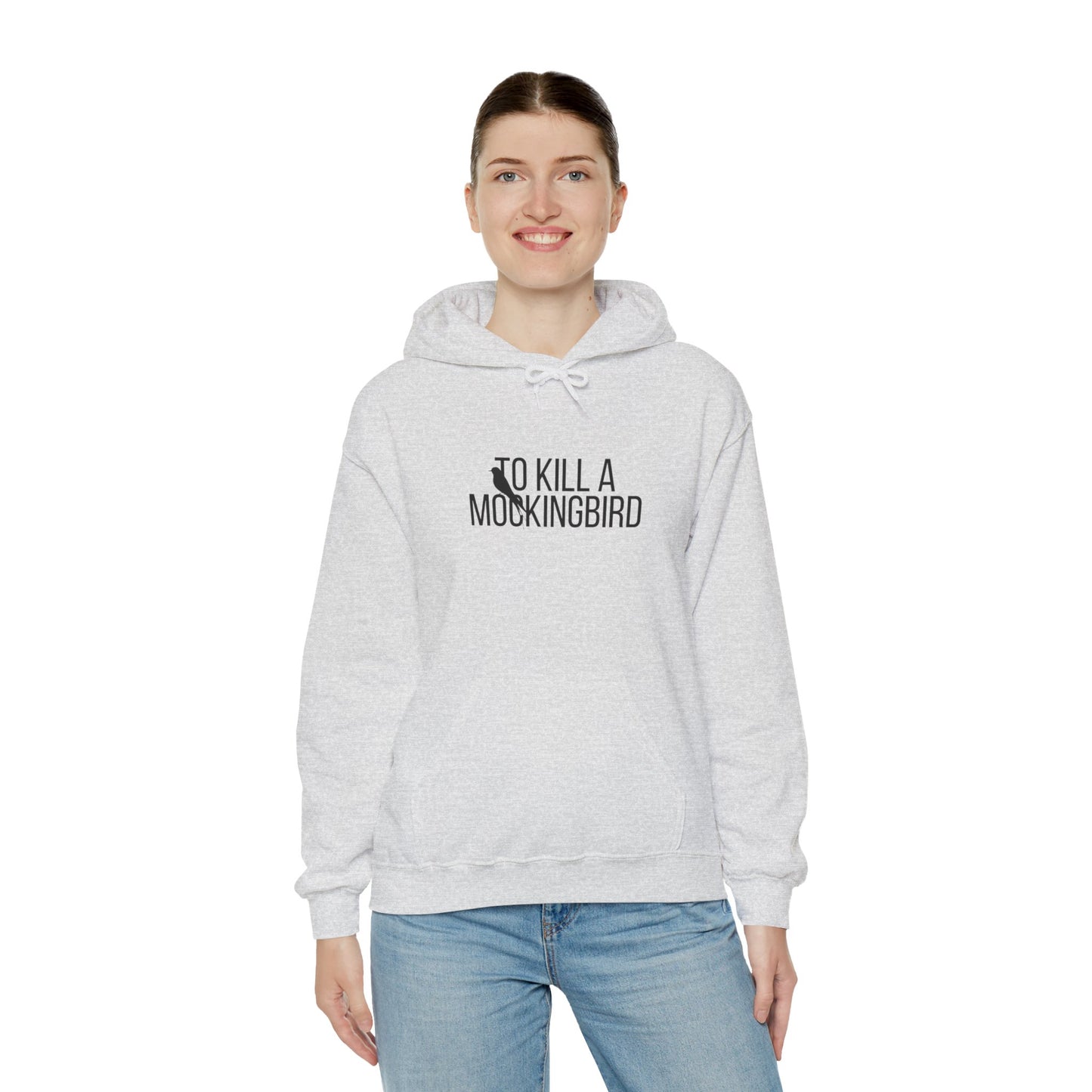 To Kill a Mockingbird | Unisex Heavy Blend Hooded Sweatshirt | Cozy and Warm | Classic Fit with Kangaroo Pocket | Perfect for Cold Days