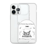 Dangerous Creature - Clear Case for iPhone® - Bookish Loving