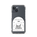 Dangerous Creature - Clear Case for iPhone® - Bookish Loving