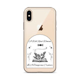 Dangerous Creature - Clear Case for iPhone® - Bookish Loving