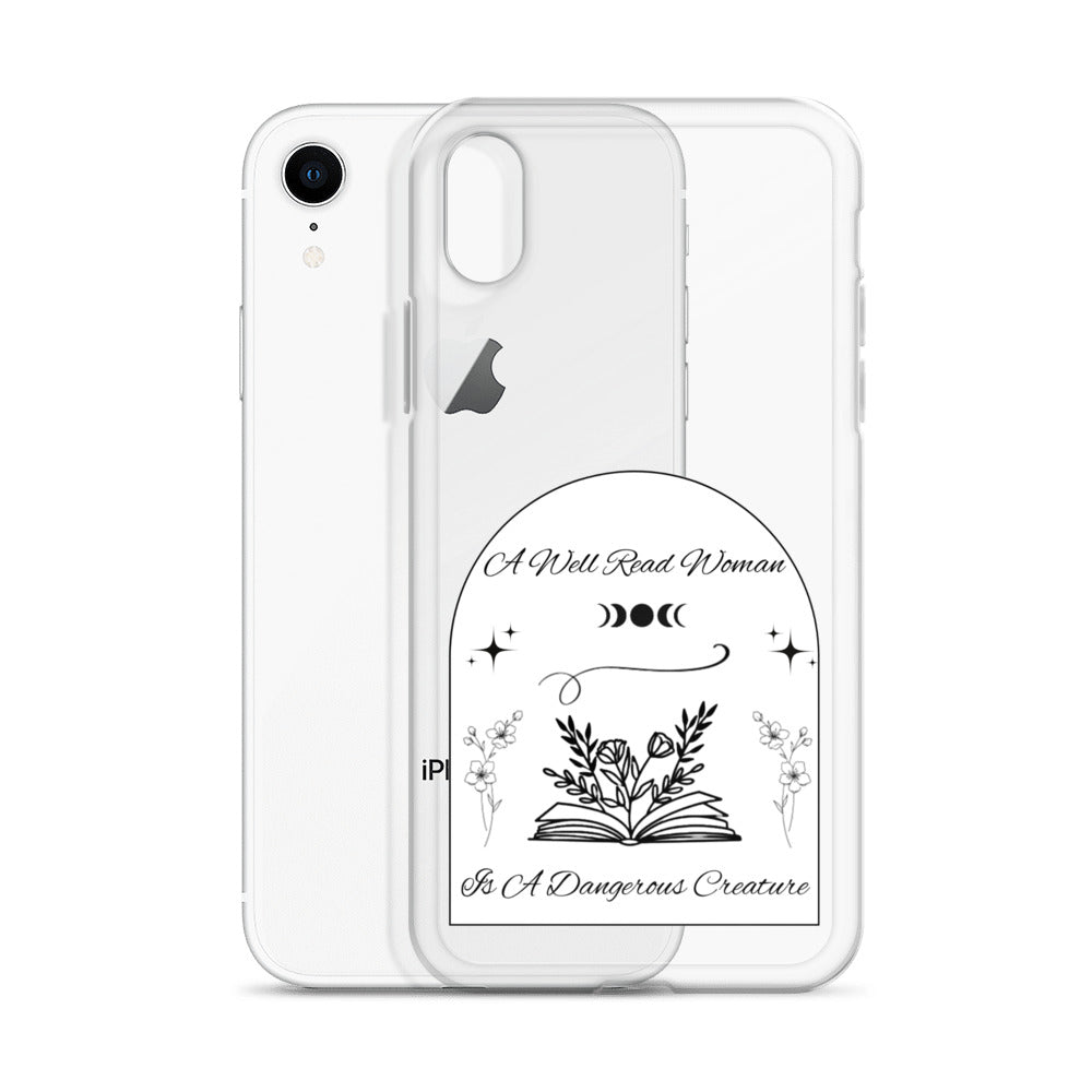 Dangerous Creature - Clear Case for iPhone® - Bookish Loving