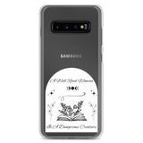 Dangerous Creature - Clear Case for Samsung® - Bookish Loving