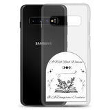 Dangerous Creature - Clear Case for Samsung® - Bookish Loving