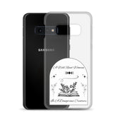 Dangerous Creature - Clear Case for Samsung® - Bookish Loving