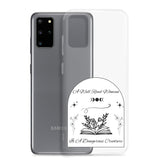 Dangerous Creature - Clear Case for Samsung® - Bookish Loving