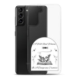 Dangerous Creature - Clear Case for Samsung® - Bookish Loving