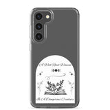 Dangerous Creature - Clear Case for Samsung® - Bookish Loving