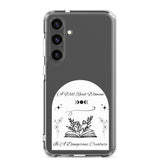 Dangerous Creature - Clear Case for Samsung® - Bookish Loving