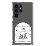 Dangerous Creature - Clear Case for Samsung® - Bookish Loving