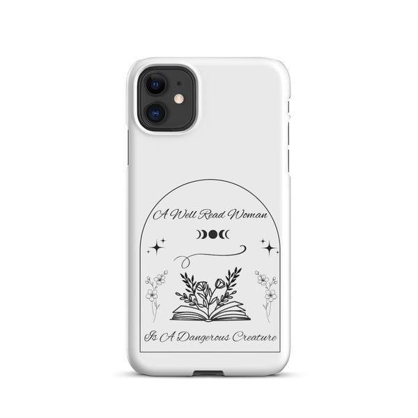 Dangerous Creature - Snap Case for iPhone® - Bookish Loving