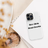 Hot Girls Read Books - Snap Case for iPhone® - Bookish Loving