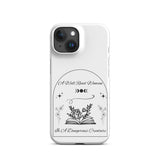 Dangerous Creature - Snap Case for iPhone® - Bookish Loving