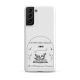 Dangerous Creature - Snap Case for Samsung® - Bookish Loving