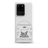 Dangerous Creature - Snap Case for Samsung® - Bookish Loving